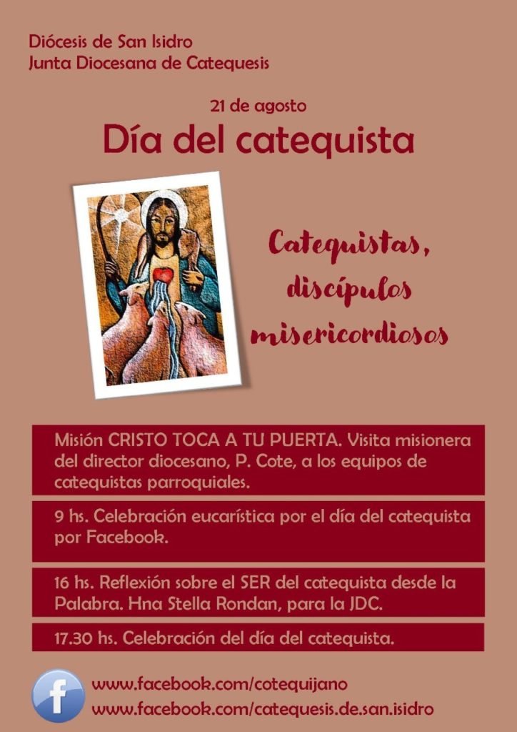 Feliz día del Catequista – Instrumentos de tu Paz en Tigre